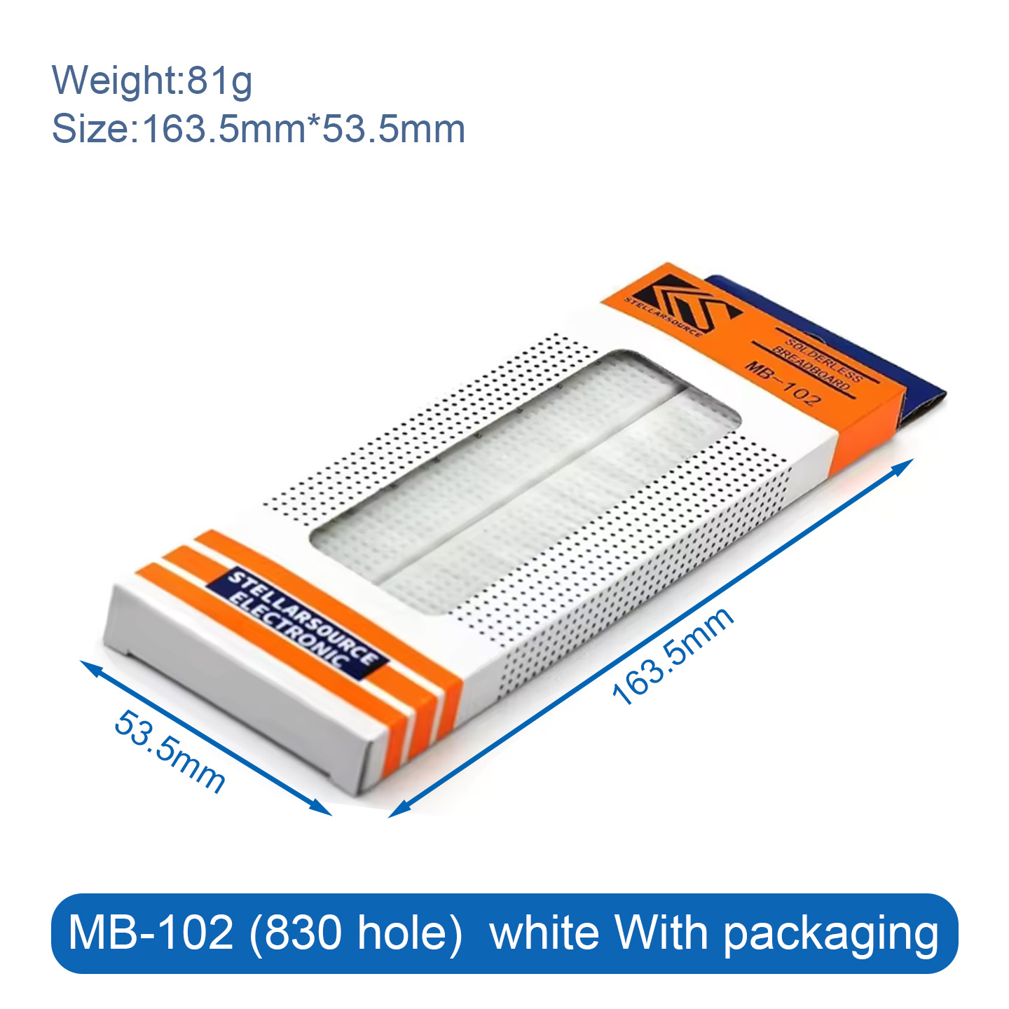 400 830 MB-102 Points Breadboa - Breadboard 400 Point recension och pris