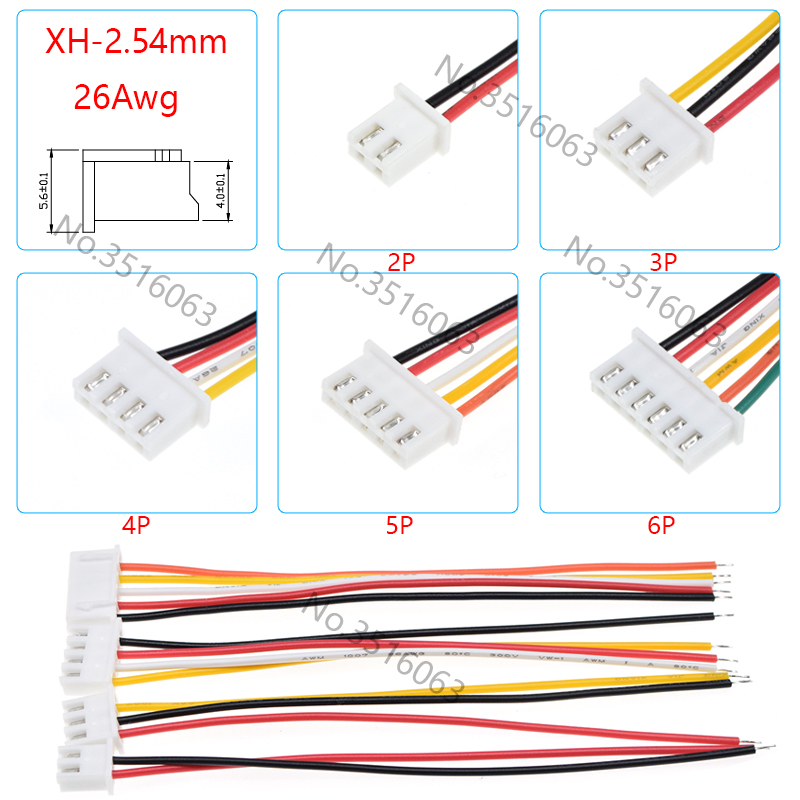 5/10Pcs XH-2.54mm Male/Female  - Jumper Wire Kit recension och pris