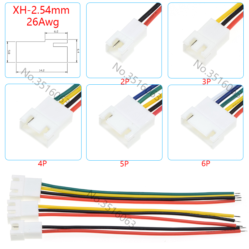 5/10Pcs XH-2.54mm Male/Female  - Jumper Wire Kit recension och pris