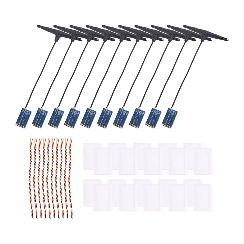 ELRS 2.4Ghz Receiver 10-Pack N - Antenna 2.4Ghz recension och pris