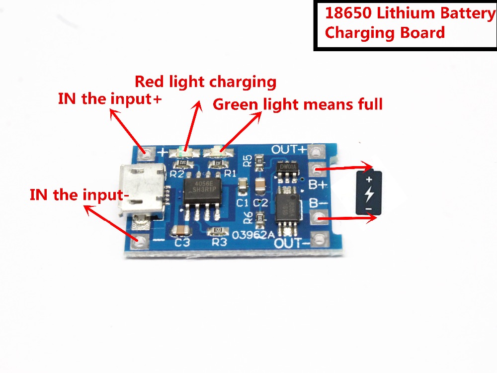 3pcsType-c/Micro/Mini USB 5V 1 - Tp4056 Module recension och pris