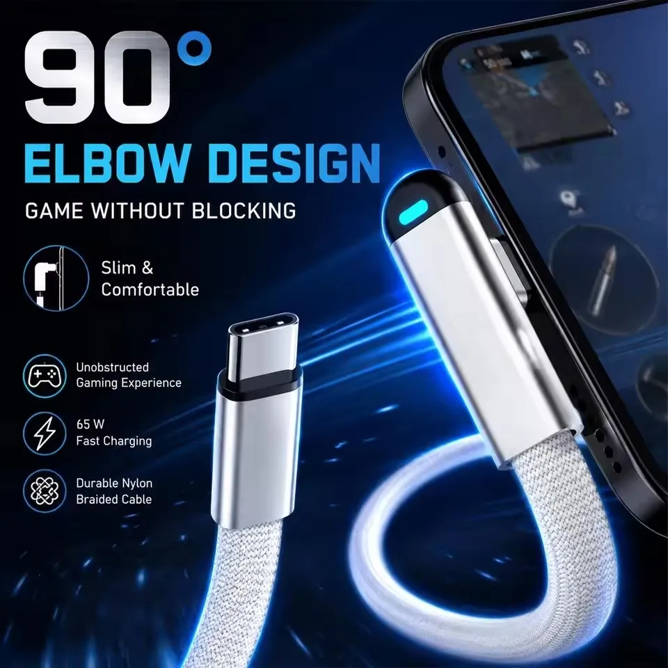 65W USB C To USB C Super Charg - Usb C Cable recension och pris