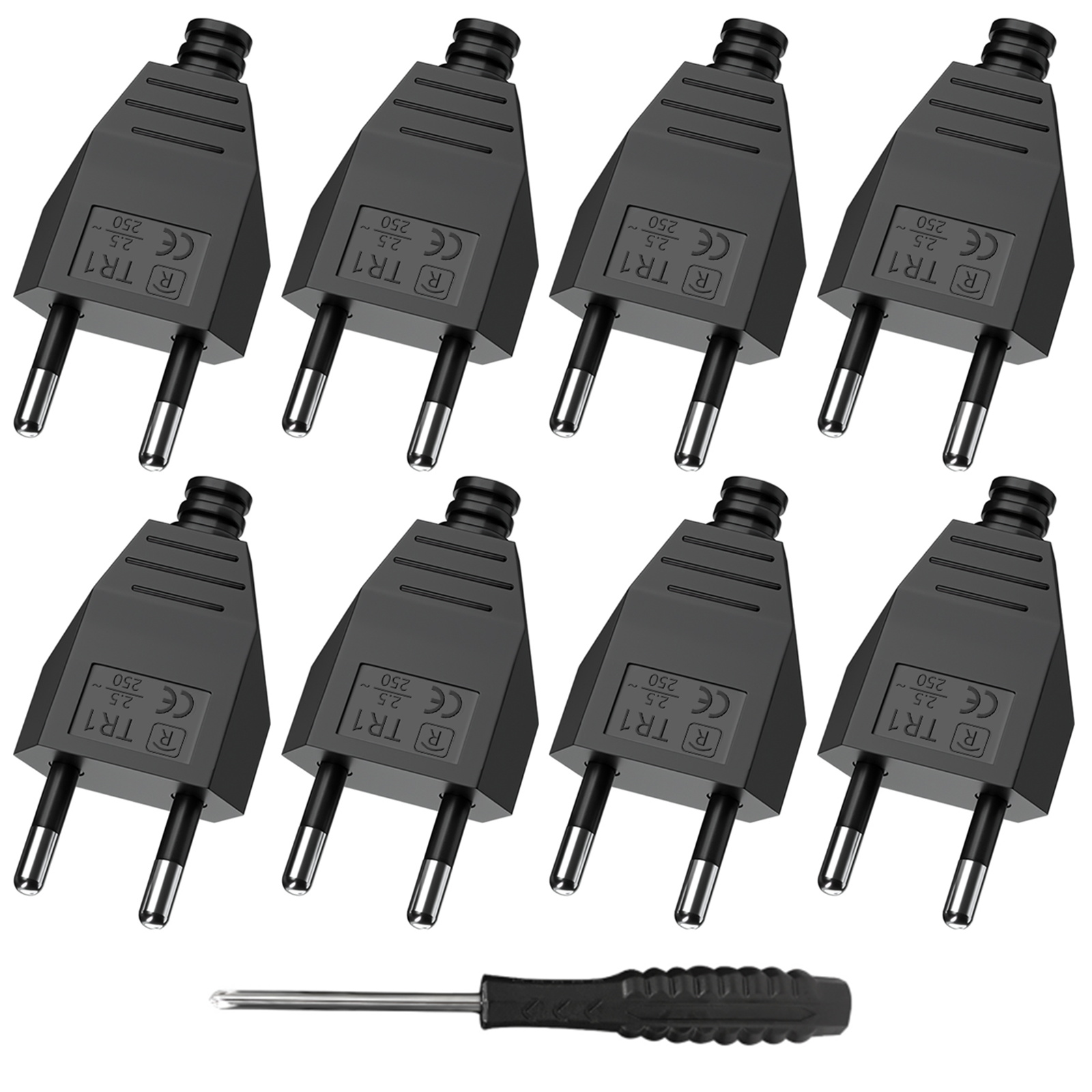 4/6/8pcs EU Plug Adapter Male  - Ipex Connector recension och pris