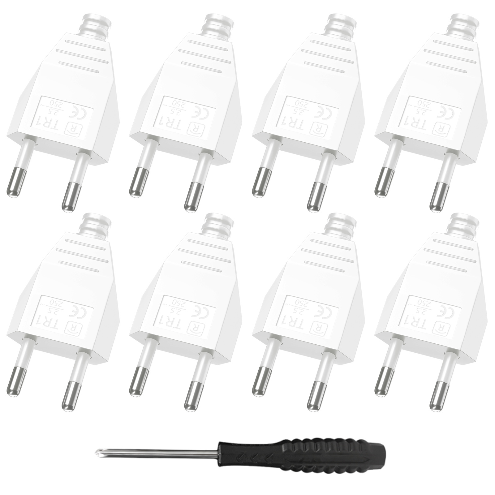 4/6/8pcs EU Plug Adapter Male  - Ipex Connector recension och pris