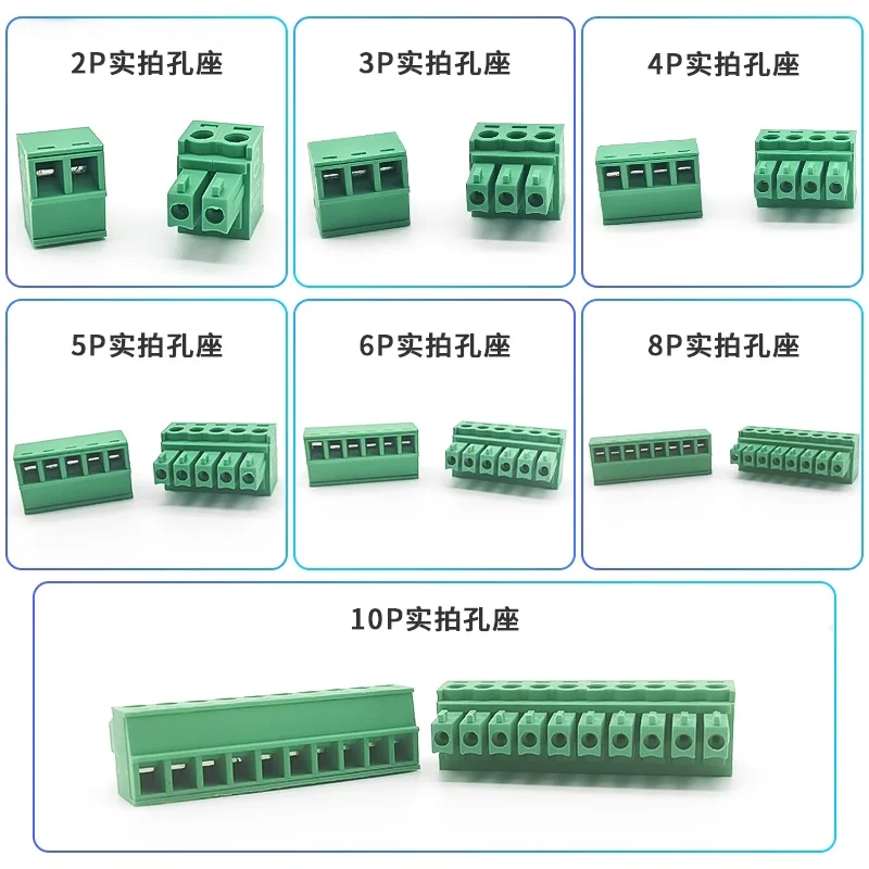 15EDG 3.81MM 3.5MM KF2EDG PCB  - Screw Terminal Block recension och pris