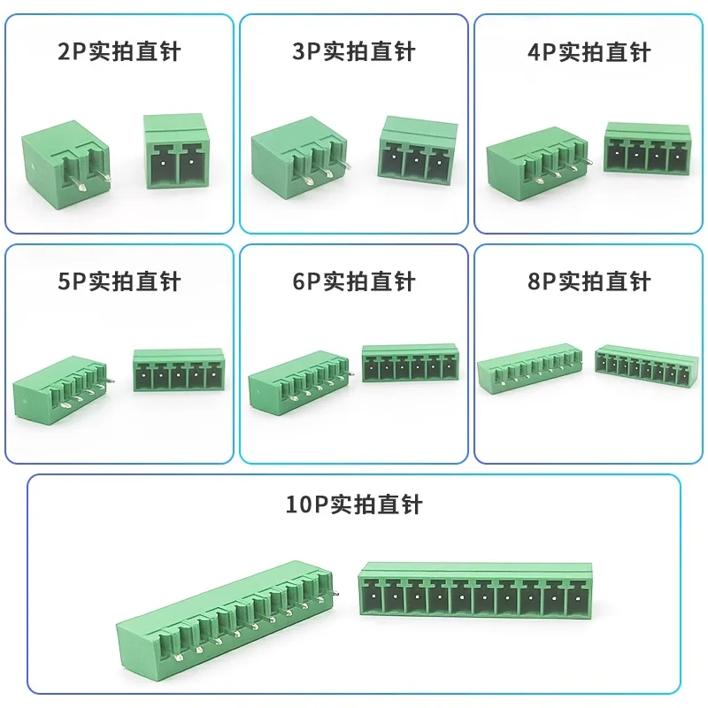 15EDG 3.81MM 3.5MM KF2EDG PCB  - Screw Terminal Block recension och pris