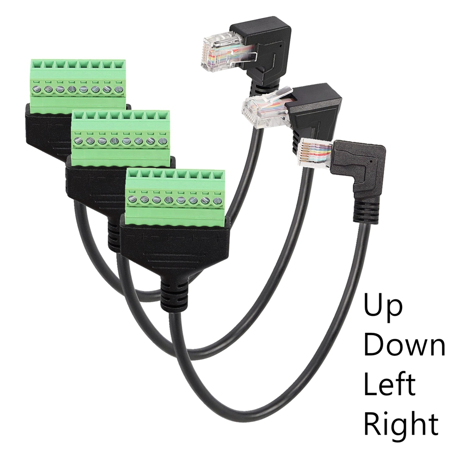 Rj45 To Screw Terminal Block 8 - Screw Terminal Block recension och pris