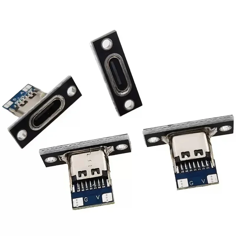 USB 3.1 Type C Socket with Scr - Usb C Cable recension och pris
