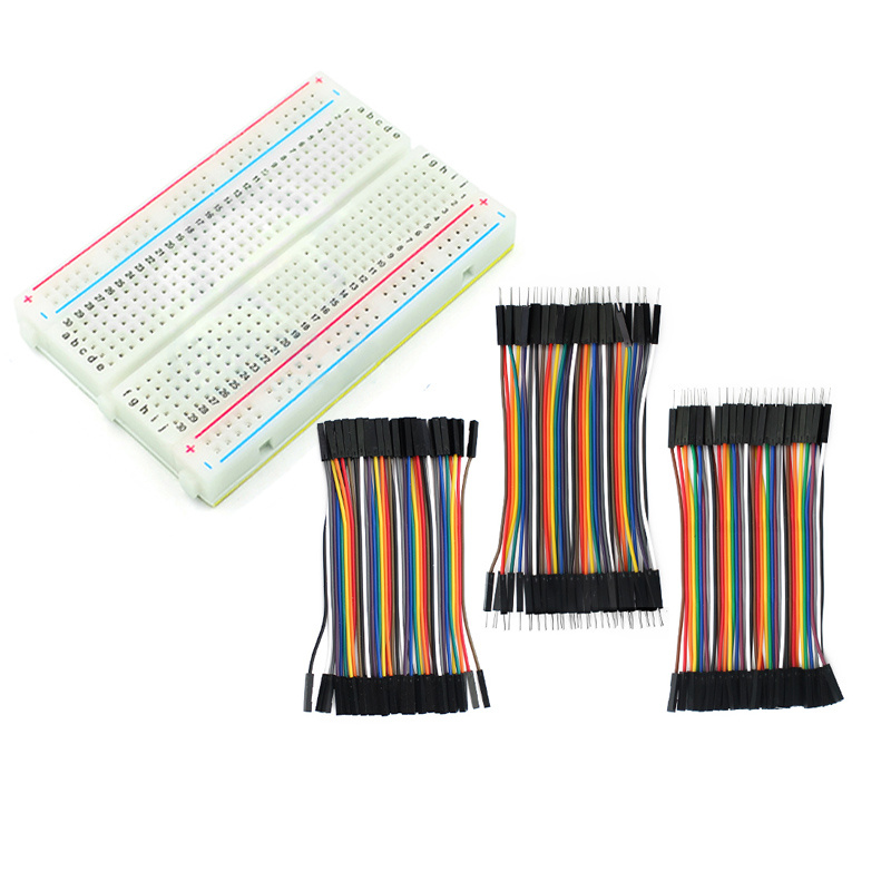 400-Point Breadboard Kit with  - Breadboard 400 Point recension och pris
