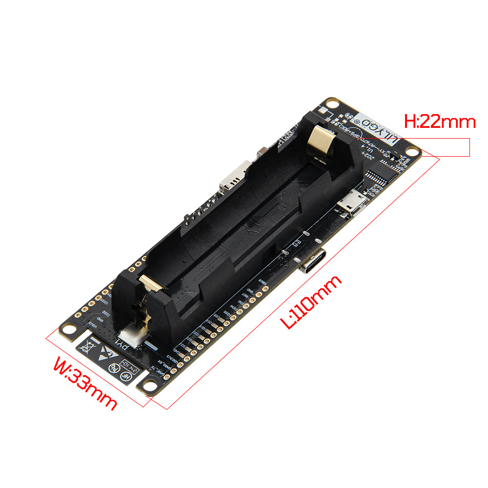 LILYGO T-A7670E ESP32 Module,  - Esp32 Battery Holder Lipo recension och pris