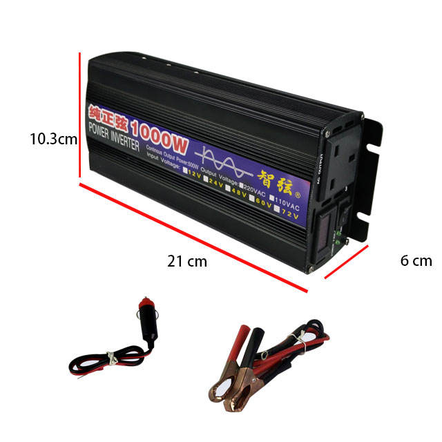 Pure Sine Wave Inverter 1000W  - Dc Dc Converter recension och pris