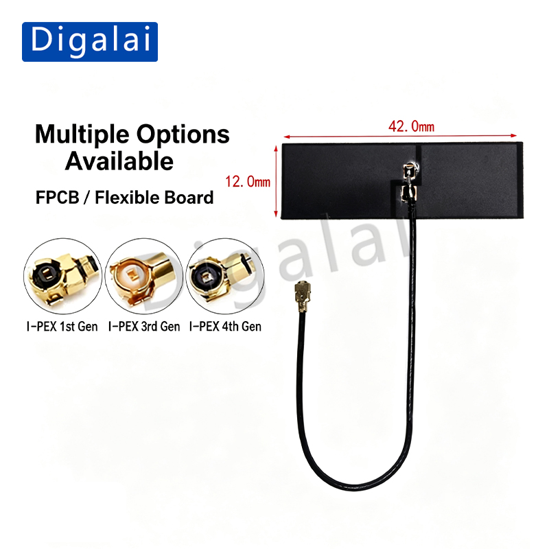 ESP32 Antenna 2.4GHz WiFi Blue - Ipex Connector recension och pris