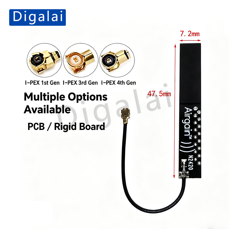 ESP32 Antenna 2.4GHz WiFi Blue - Ipex Connector recension och pris