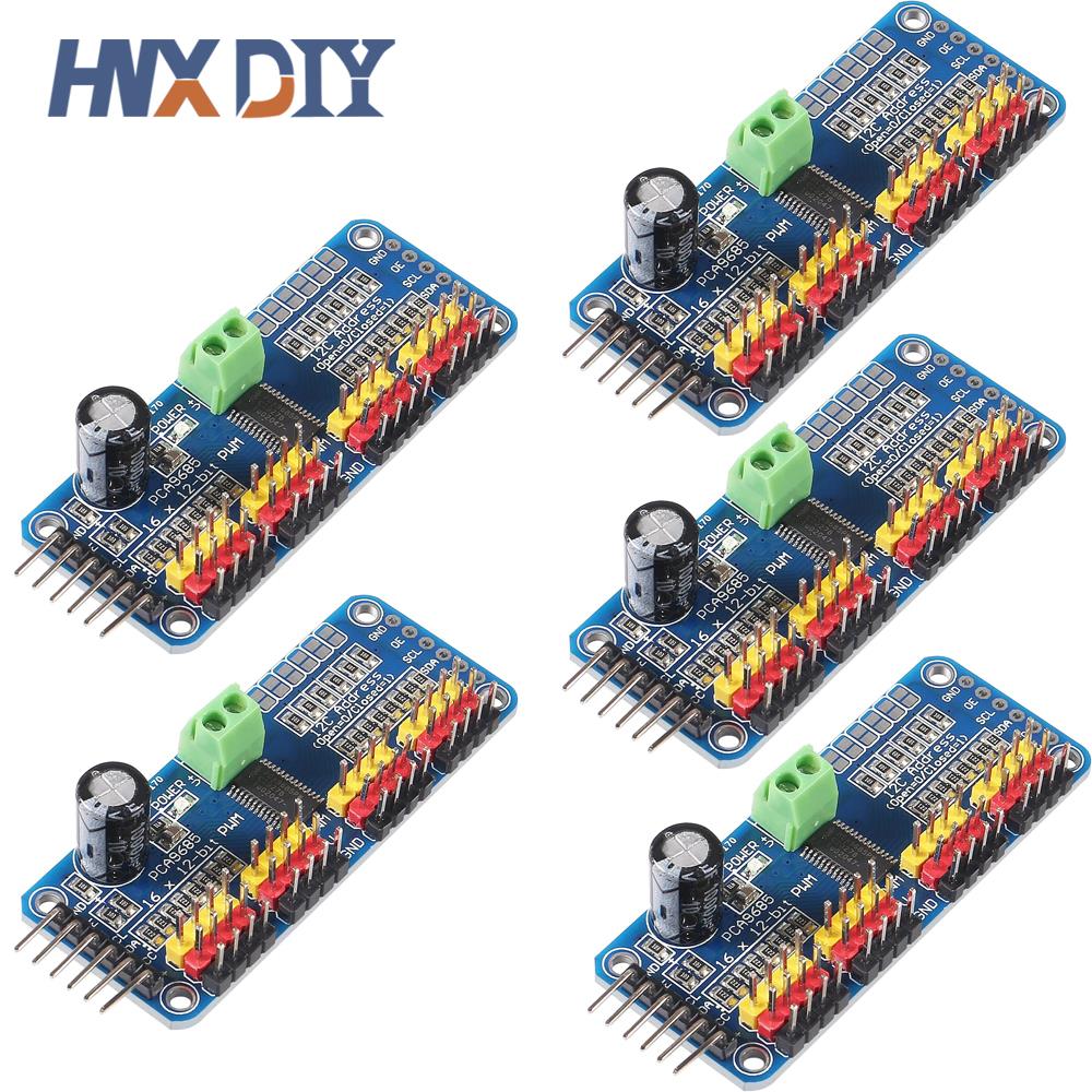1-5pcs PCA9685 16 Channel 12-b - Breadboard 400 Point recension och pris