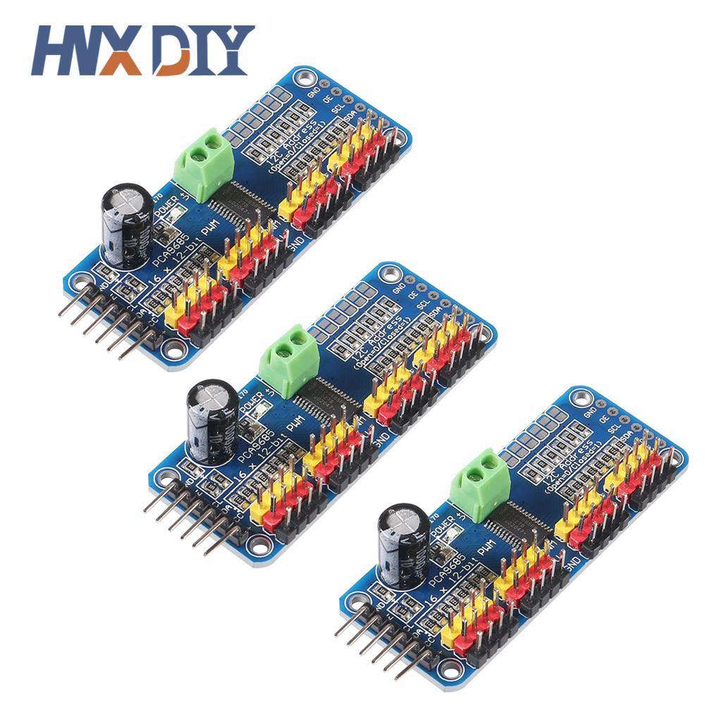 1-5pcs PCA9685 16 Channel 12-b - Breadboard 400 Point recension och pris