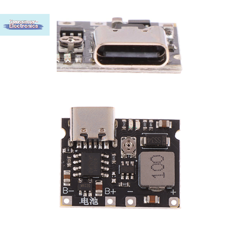 【USB Type-C 2A Lithium Battery - Li Ion Charger Module recension och pris
